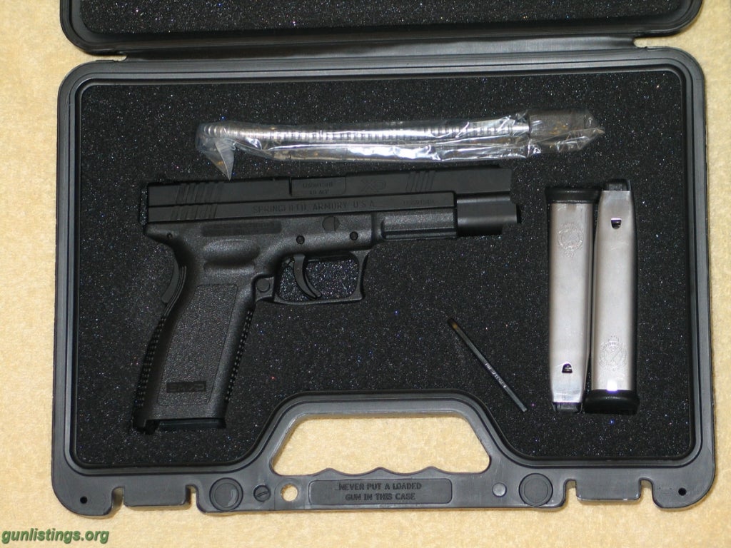 Pistols Springfield XD .45 Cal. W/5 Inch Barrel