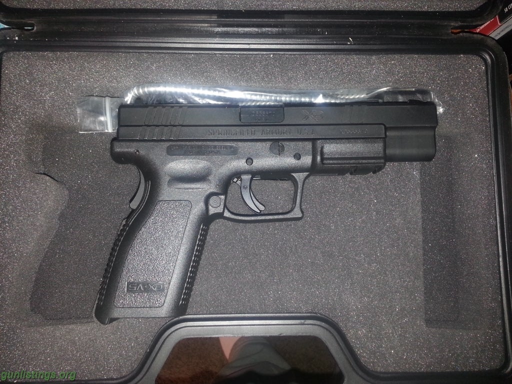 Pistols Springfield XD 40 Tactical W Ammo