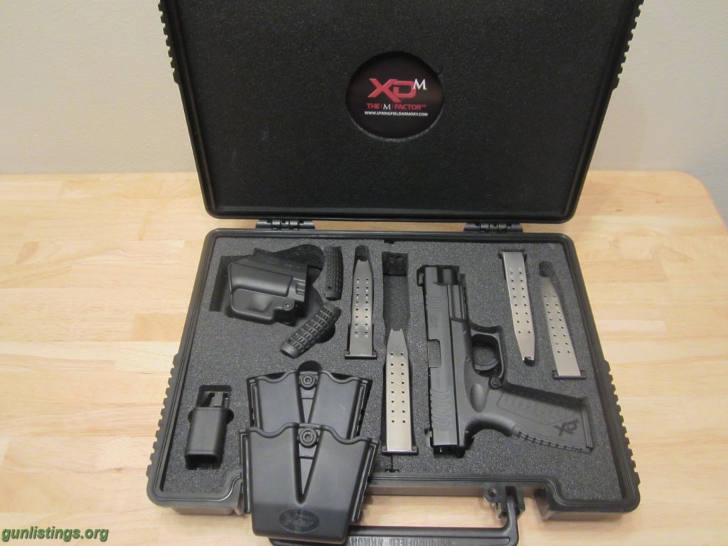 Gunlistings.org - Pistols Springfield XDM 9mm, 4.5 W/5 Mags