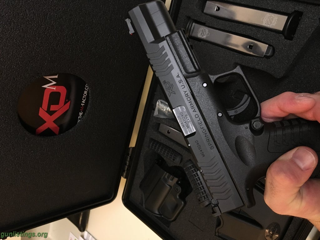 Pistols Springfield Xdm Competition 9mm 5.25