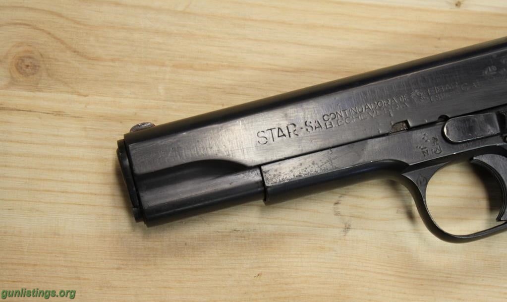 Pistols Star Model B, 9mm