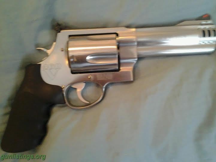 Pistols S&W 460 With Ammo And Holster Like New