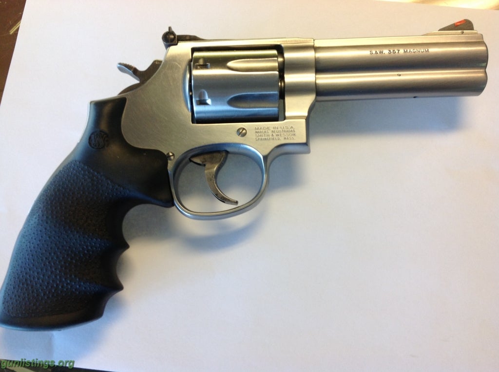 Pistols S&W 686-5 Stainless .357 Mag