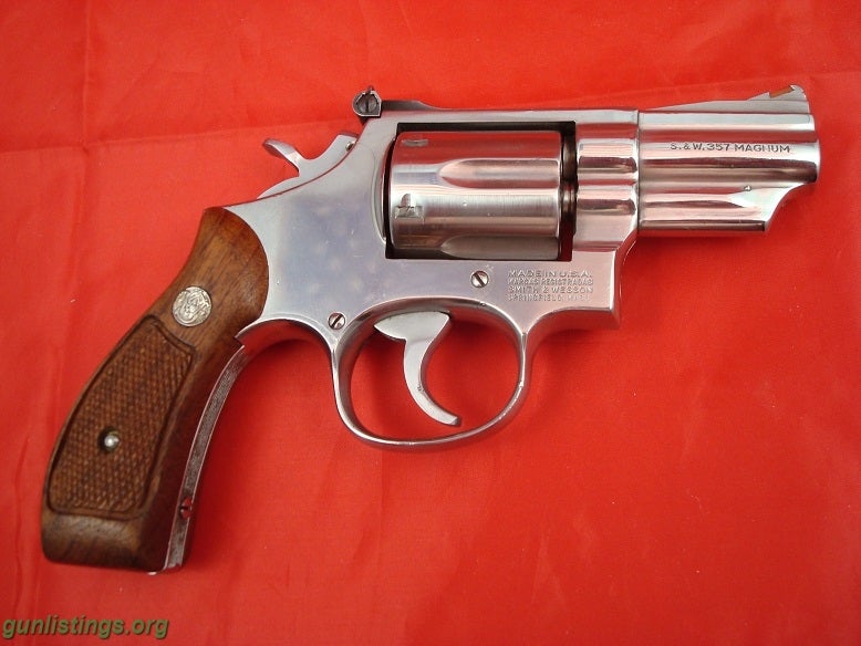 Pistols S&W Model 66 Snub Nose 2 1/2