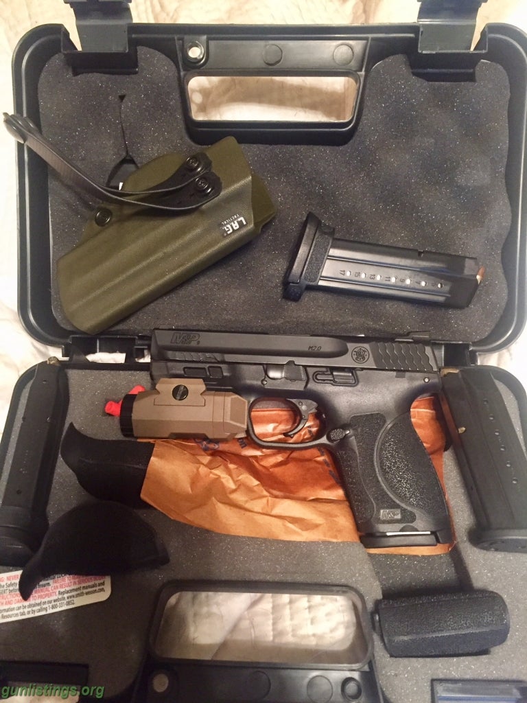 Pistols S&W M&P9 2.0 Compact W/extras