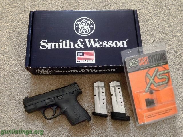 Pistols S&W M&P SHIELD 9mm With XS Big Dot Sights