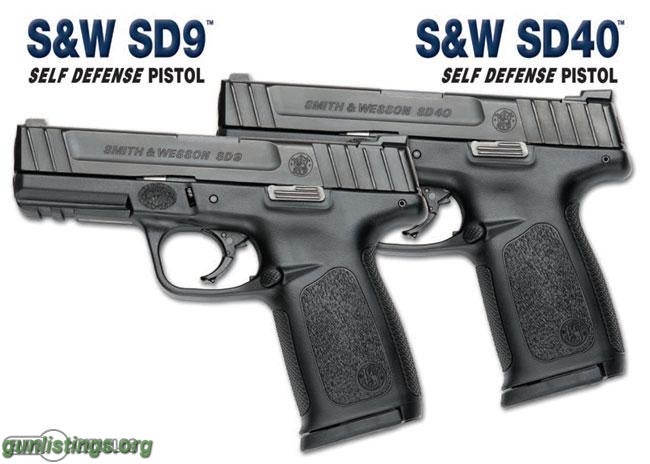 Pistols S&W SD 9