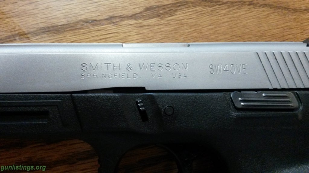 Pistols S&w Sigma 40 Cal