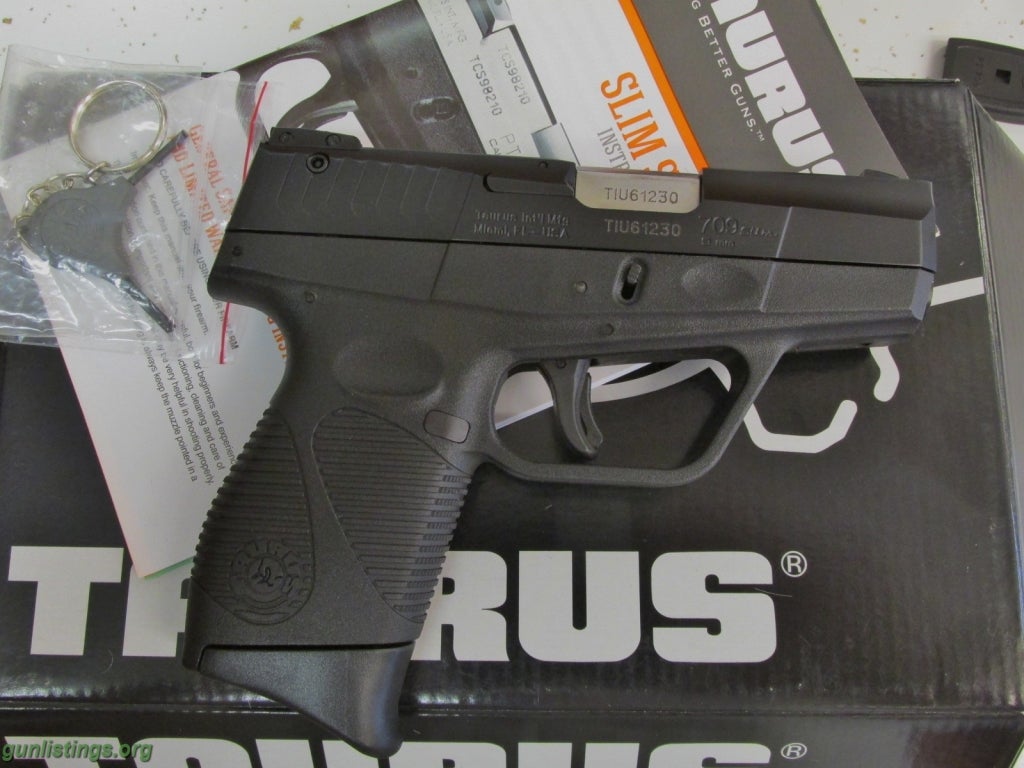 Pistols Taurus 709 Slim 9mm 3