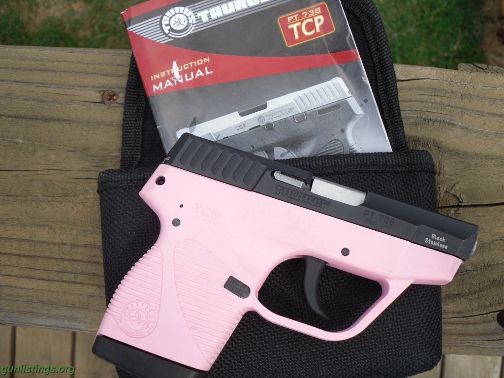 Pistols Taurus 738 TCP/380 Pink, Like New