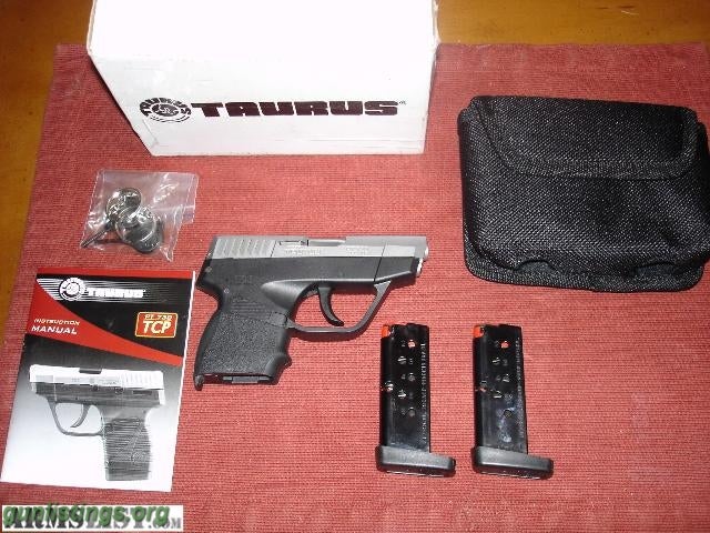 Pistols Taurus 738 TCP .380 + Pocket Holster+lots Of Ammo