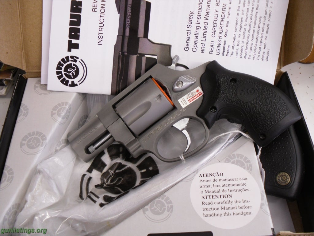 Pistols Taurus Model 85UL With Crimson Trace NEW