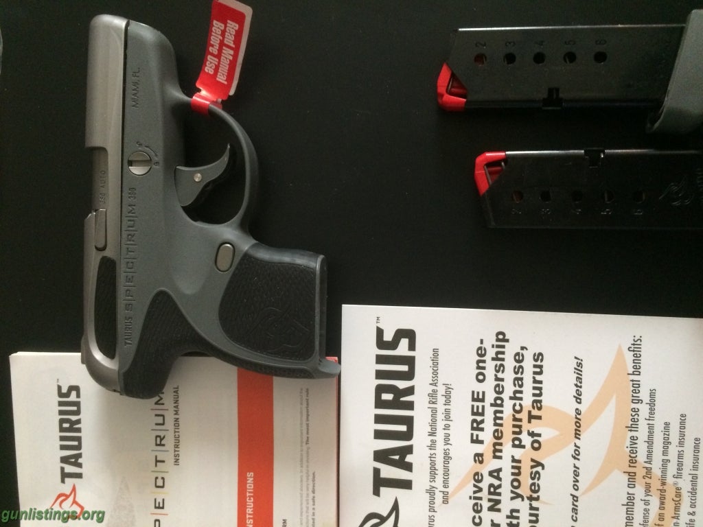 Pistols TAURUS SPECTRUM 380