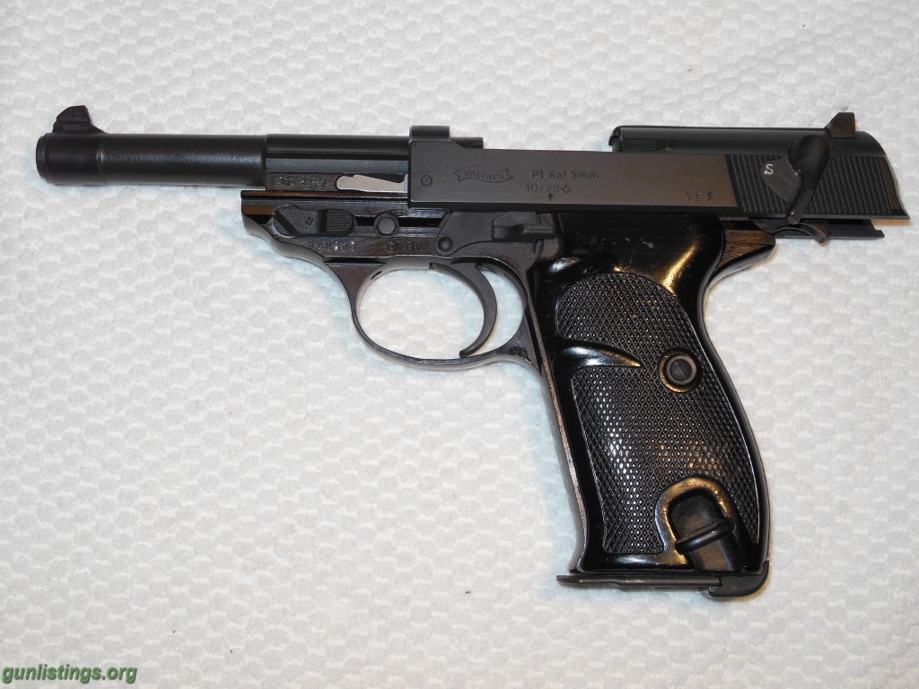 Pistols Walther Model P1 - 9mm