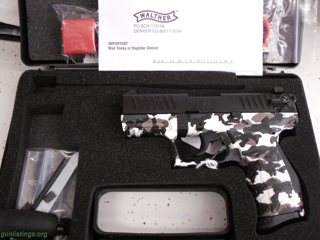 Pistols Walther P22-Q, Urban Camo