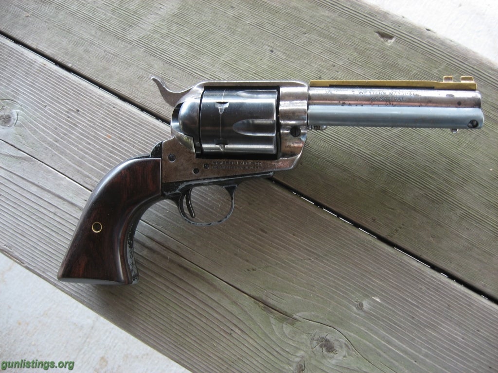 Gunlistings.org - Pistols Western Marshall .44 Mag SA Revolver