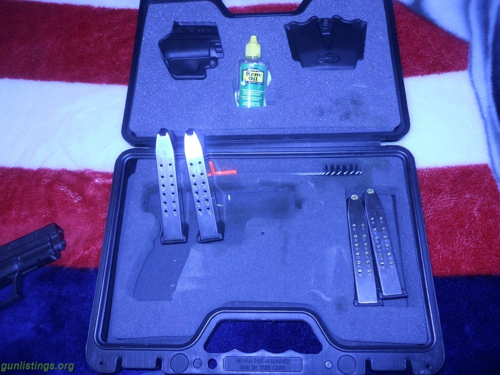 Pistols WTS Springfield XD 9 With Accessories