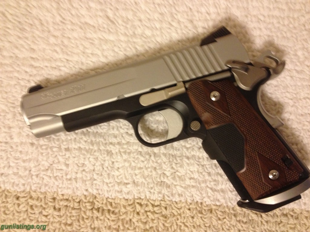 Pistols WTS: Sig Sauer C3 1911 With Crimson Trace