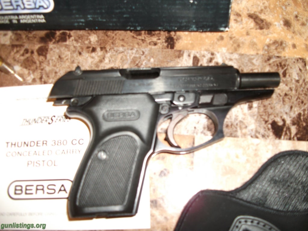 Pistols Bersa Thunder .380 DLX