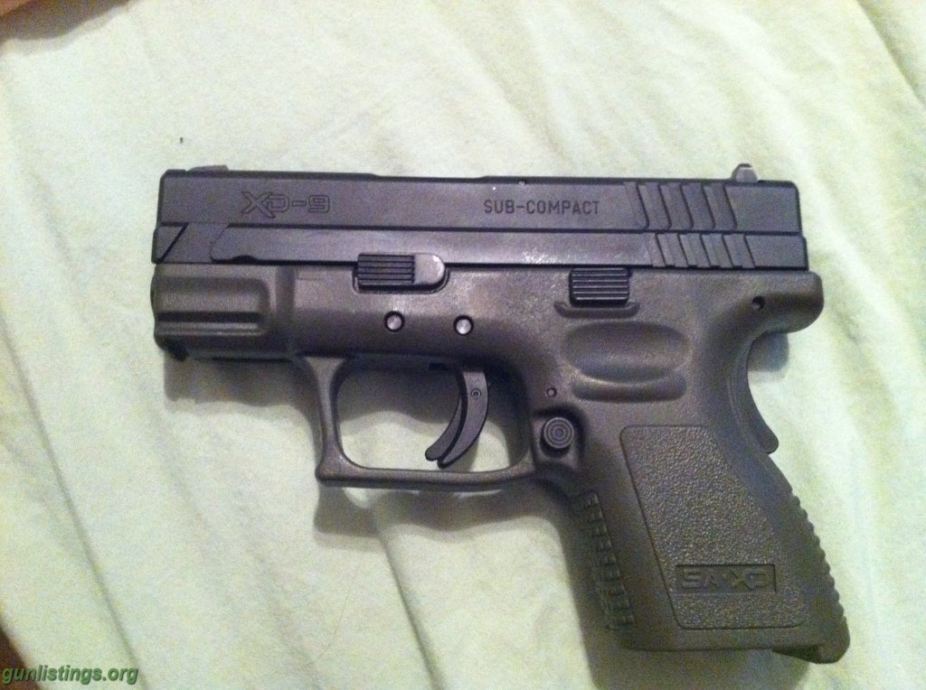 Pistols XD 9MM SubCompact