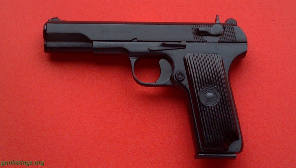 Pistols Zastava M70a 9mm