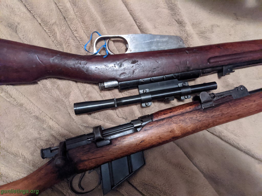 Rifles 1919 Lithgow And Scoped Carcano