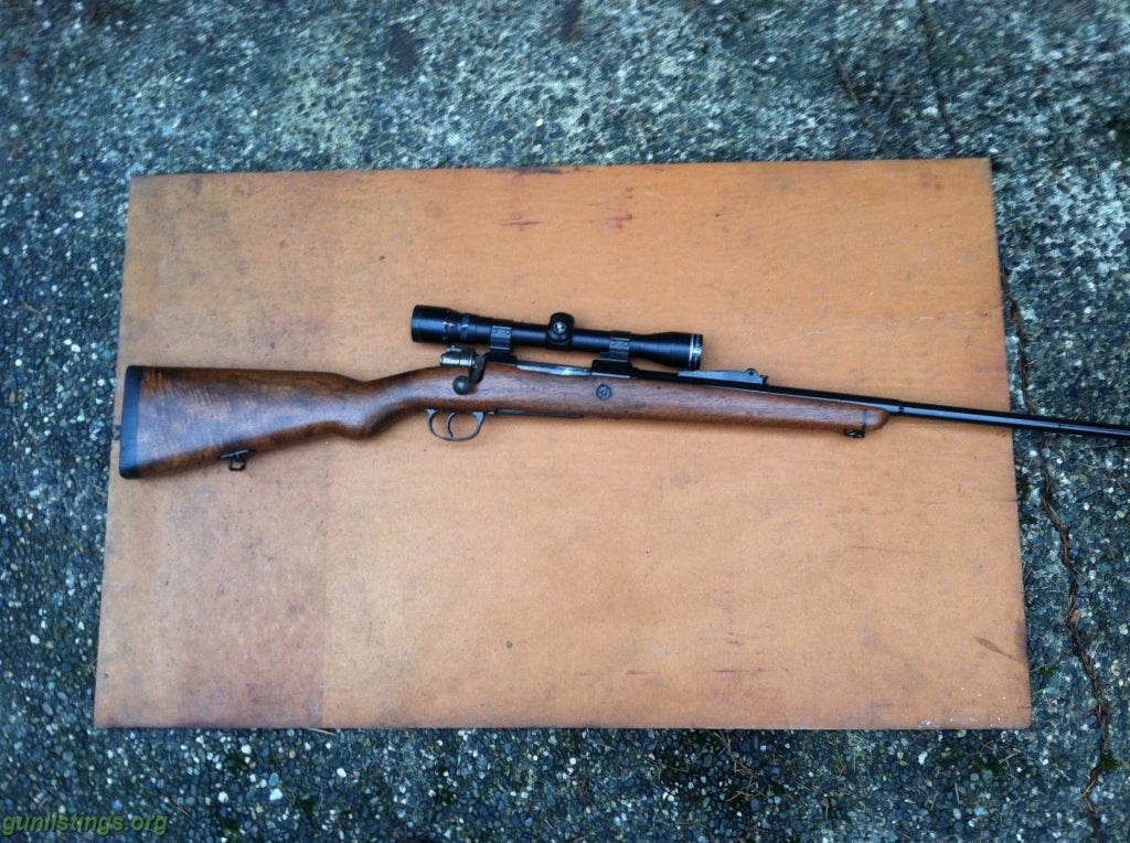 Rifles 30/06 Belgian Mauser Style W Scope