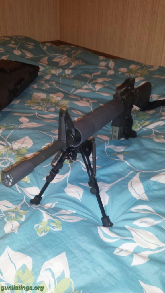 Rifles Colt AR-15 Rifle In 223 Caliber W/Tripod