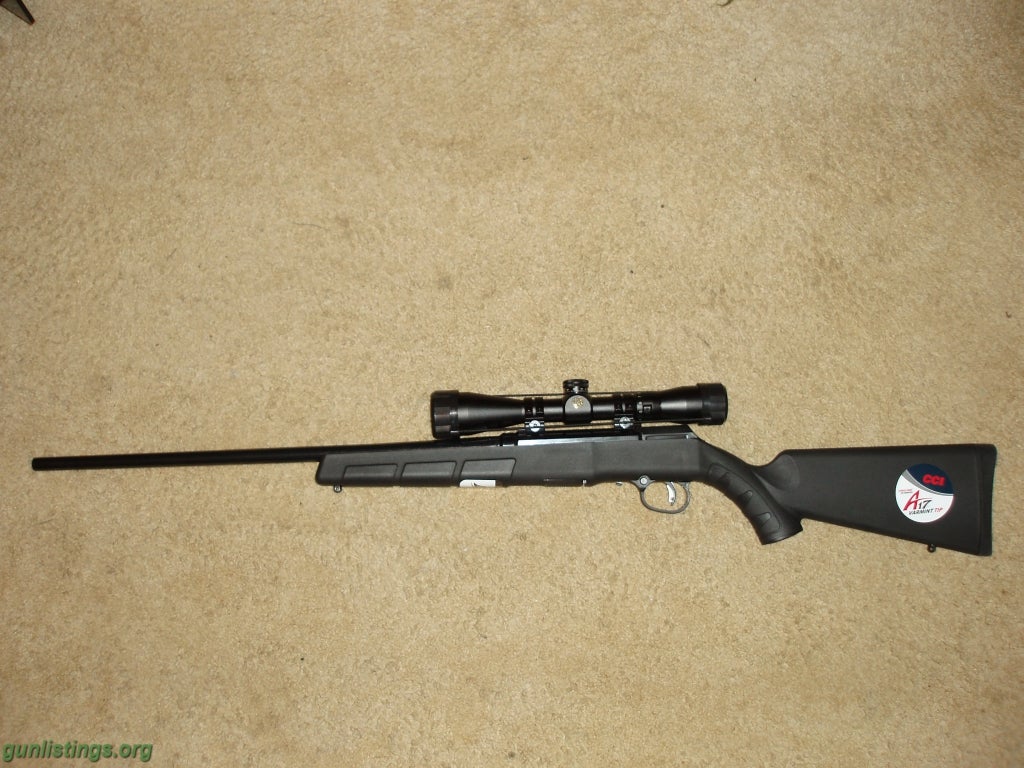 Rifles A17 Savage .17