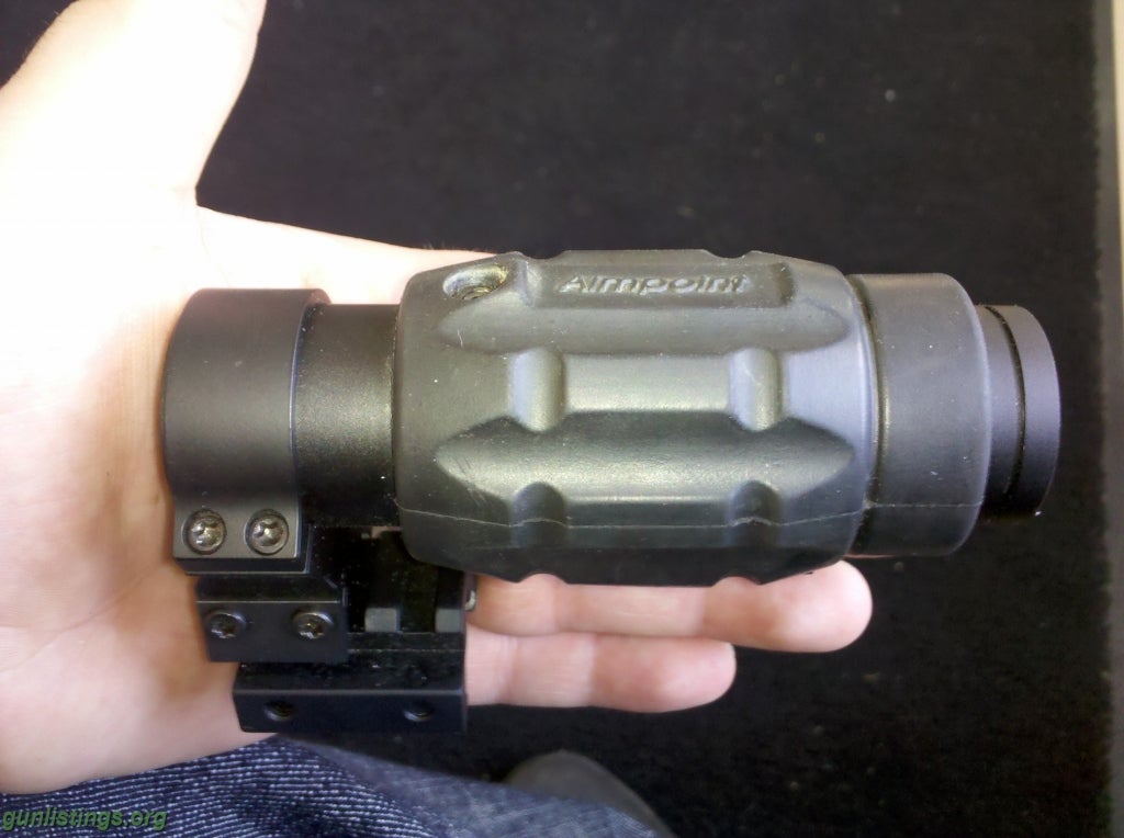 Gunlistings.org - Rifles NEW PRICE! AIMPOINT 3X MAGNIFIER W/ YHM RISER ...