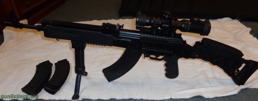 Rifles AK47: 7.62 Saiga Izhmash Fully Converted, 500rnds, More