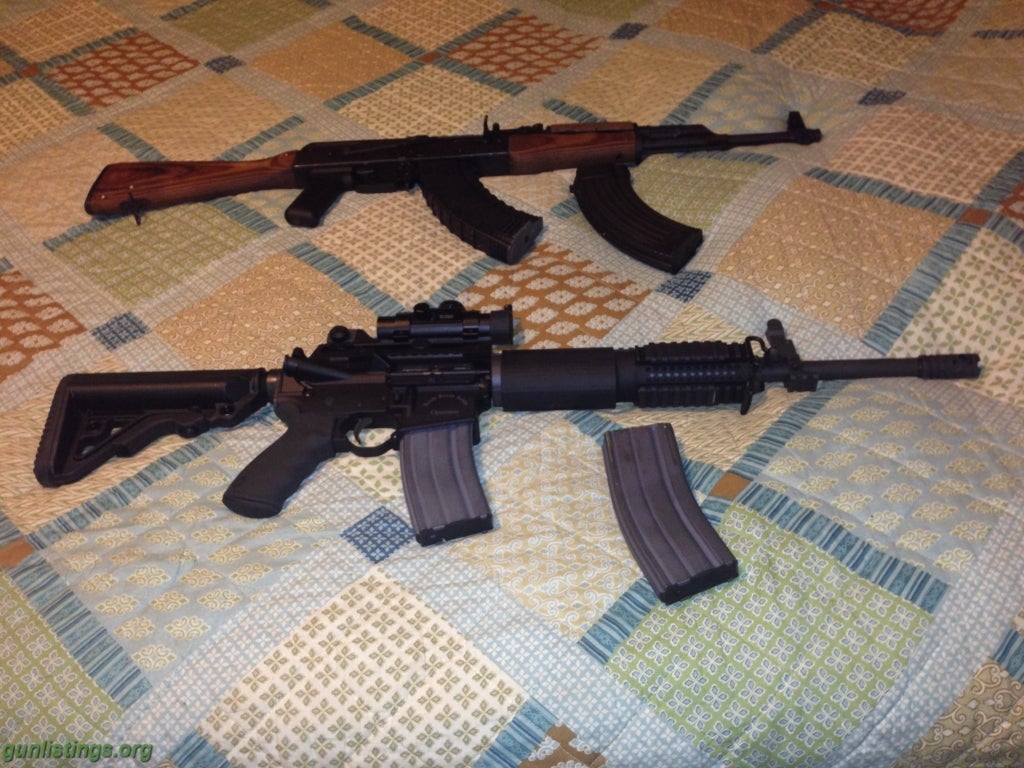 Rifles AK 47 Romanian