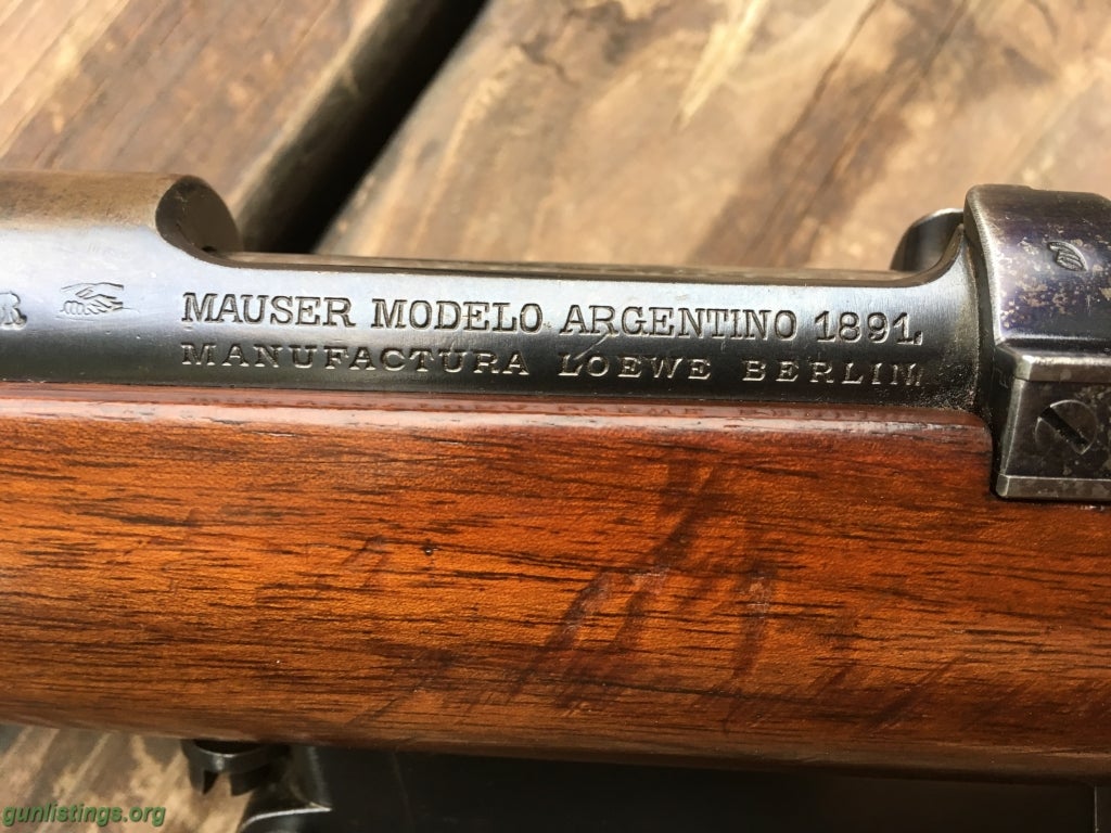 Rifles Argentine Mauser - Sporterized