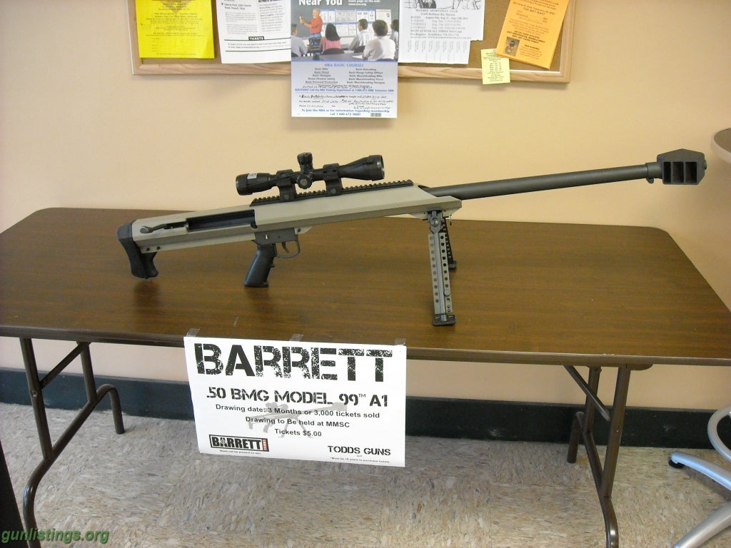 Rifles Barret Model 99A1 50 BMG