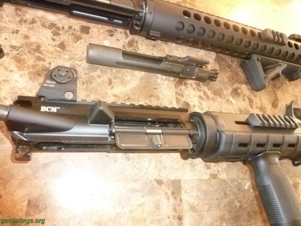 Rifles Bcm Uppers, Bcg, And Rra Lower