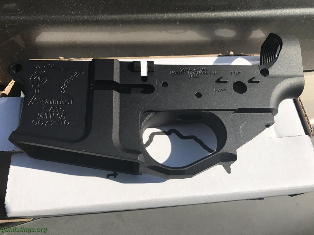 Rifles BILLET AR Lower Consecutive Serial Numbers