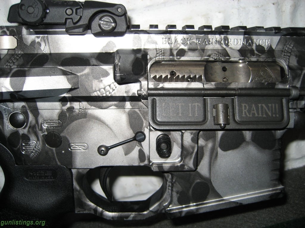 Rifles Black Rain Ordanance AR-15 (Skulls)