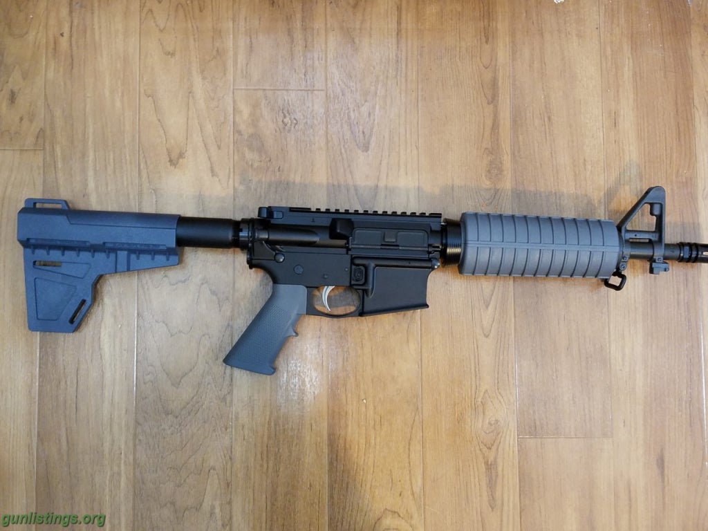 Gunlistings.org - Rifles BNIB-UNFIRED OPTIC READY AR15 Pistol 1/7 - 5.56