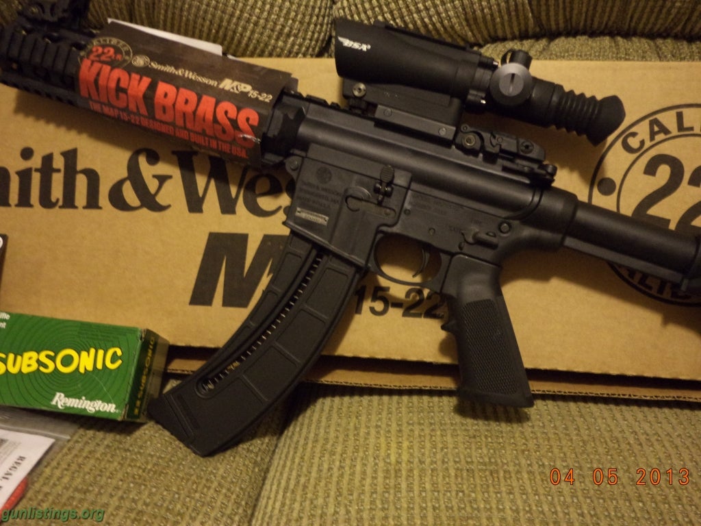 Rifles BRAND NEW S&W MP 15-22 RIFLE