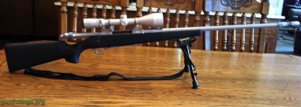 Rifles Browning 7mm Rem Mag Stainless Stalker W/ Leupold Scope