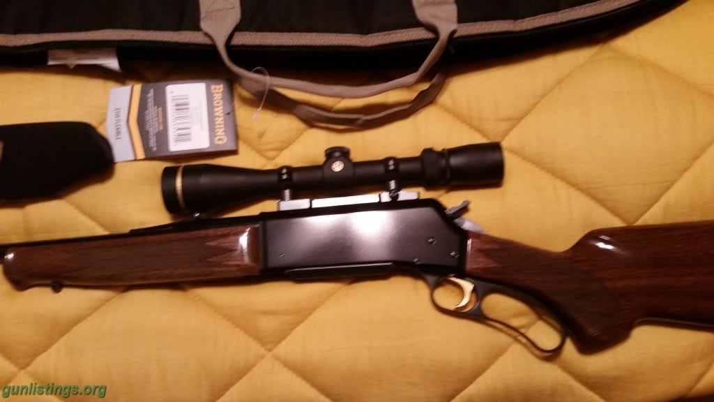 Rifles Browning BLR 30 06 With Leupold Scope