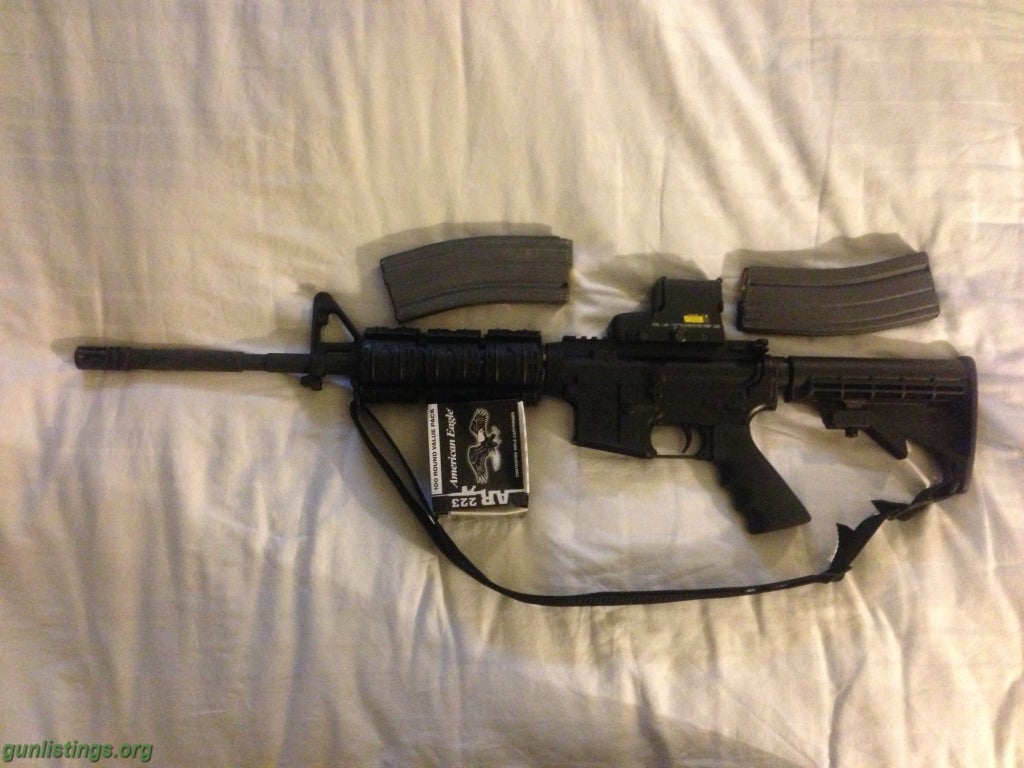 Gunlistings.org - Rifles Bushmaster XM 15 Brand New With 100 Rounds