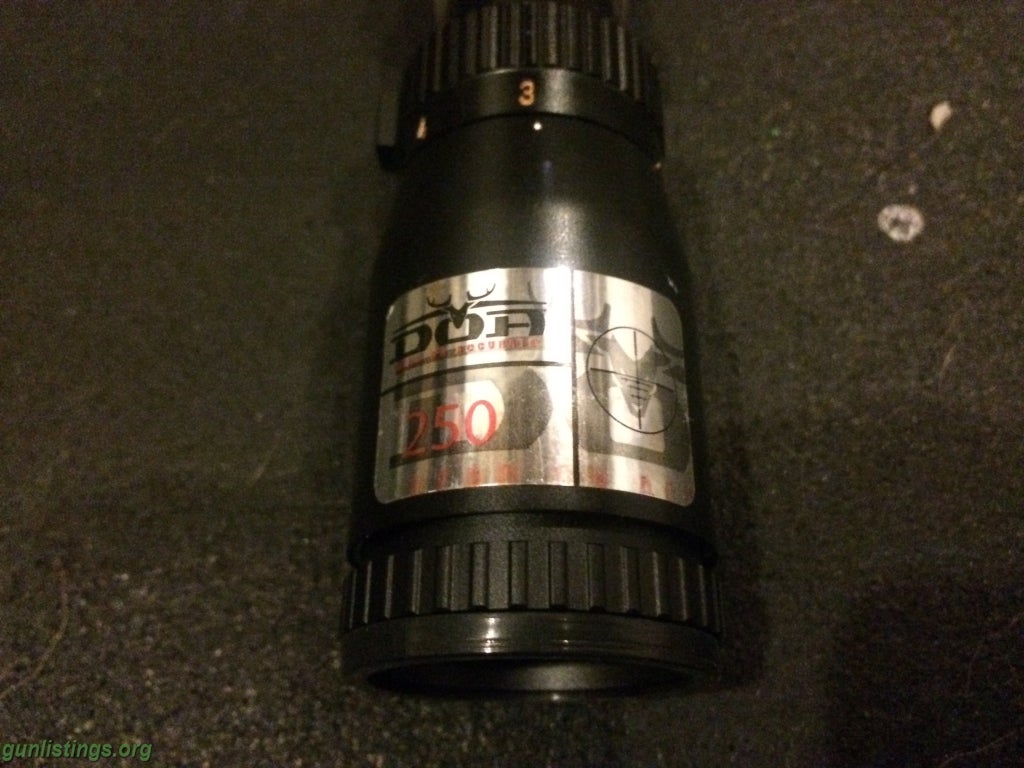 Rifles Bushnell Scope DOA 250