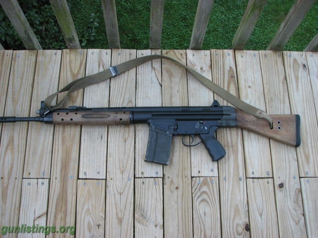 Rifles CETME 308 Wood Stocks