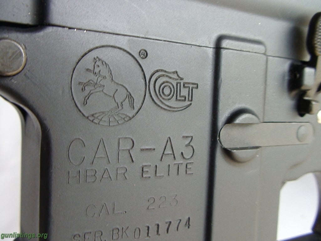 Gunlistings.org - Rifles Colt A3 FLat Top H Bar Elite