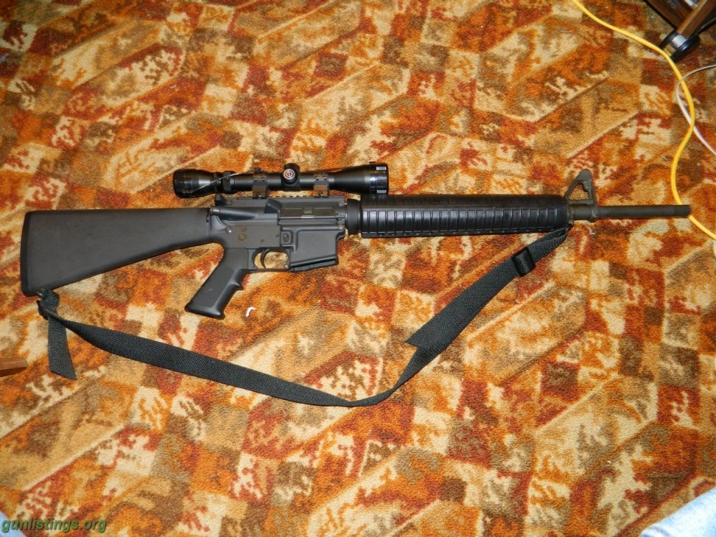 Rifles Colt AR15 Match Target Model MT6700