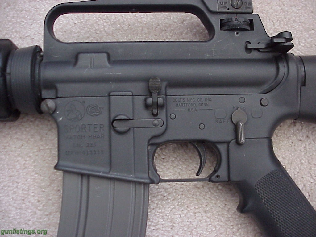 Rifles Colt AR 15 Rifle