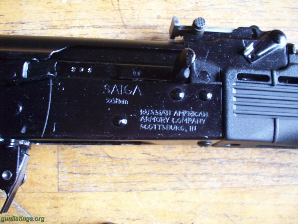 Rifles Converted Saiga .223 + 12 Mags