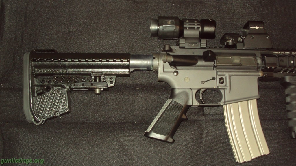 Rifles CUSTOM AR15 WITH 830 ROUNDS OF REMINGTON PMC BRASS AMMO