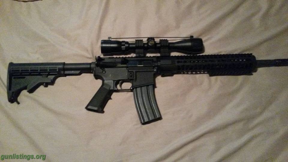 Rifles Custom Built AR-15 .223 Wylde